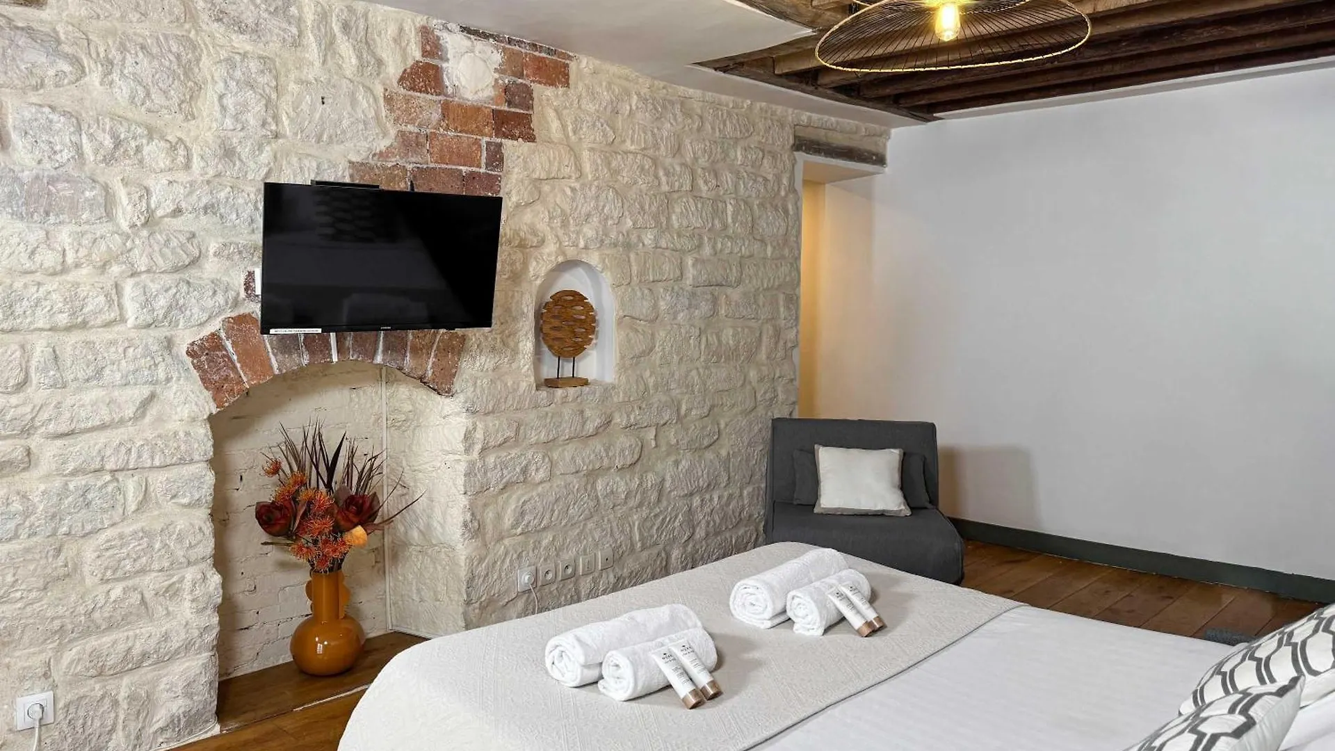 Unique Authentic Apartment In Le Marais Paris France